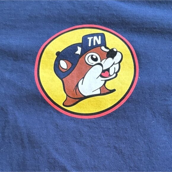 Buc-ee's Tennessee Youth Graphic Print T-Shirt-Navy Blue-YL-GUC - Picture 2 of 5